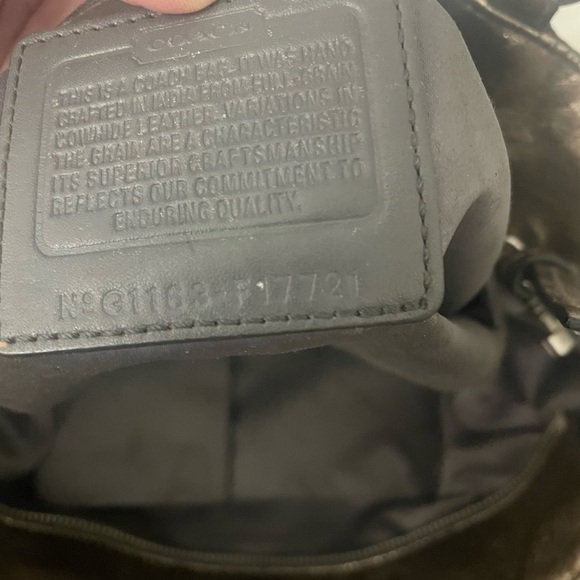 👜 Coach Leather Tote – Metallic Bronze/Gold Tone 👜 - Picture 5 of 5